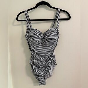 Size 10 Niptuck Swim ruched swimsuit